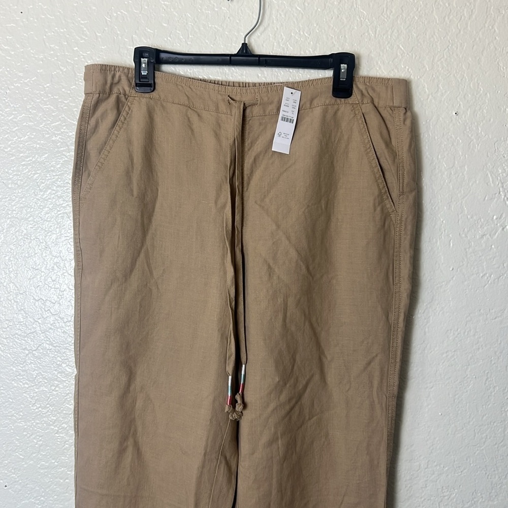 J. Crew Women’s Khaki Chinos Size LT - Picture 2 of 10